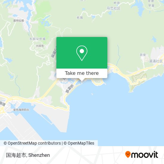国海超市 map