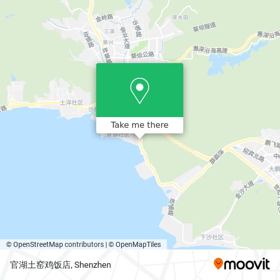 官湖土窑鸡饭店 map