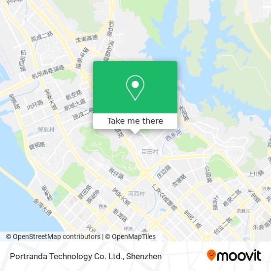 Portranda Technology Co. Ltd. map