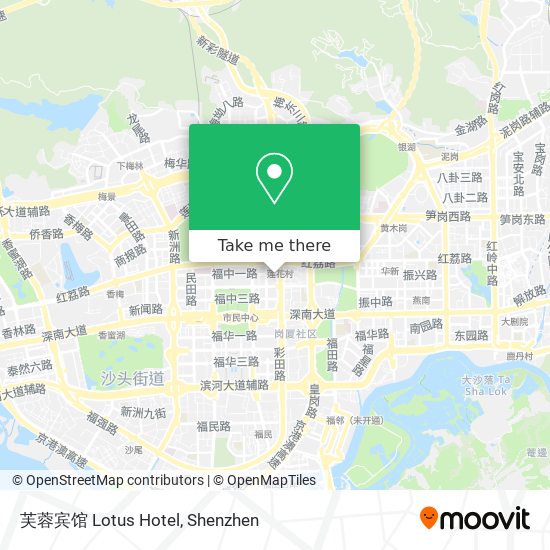 芙蓉宾馆 Lotus Hotel map