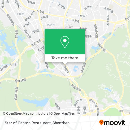 Star of Canton Restaurant map