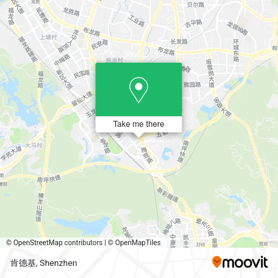 肯德基 map