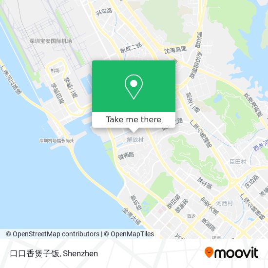 口口香煲子饭 map