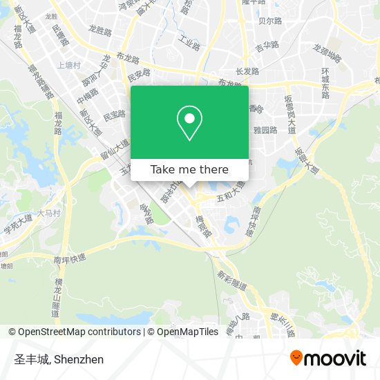 圣丰城 map