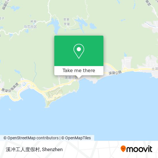 溪冲工人度假村 map