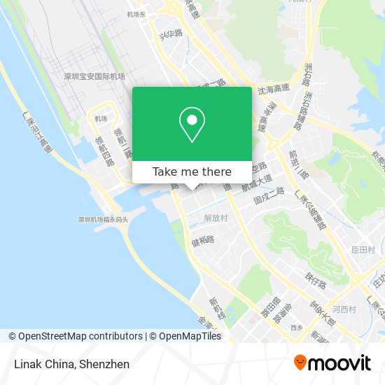 Linak China map