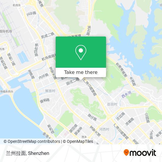 兰州拉面 map