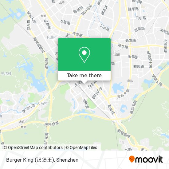 Burger King (汉堡王) map