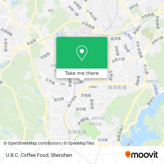 U.B.C. Coffee Food map