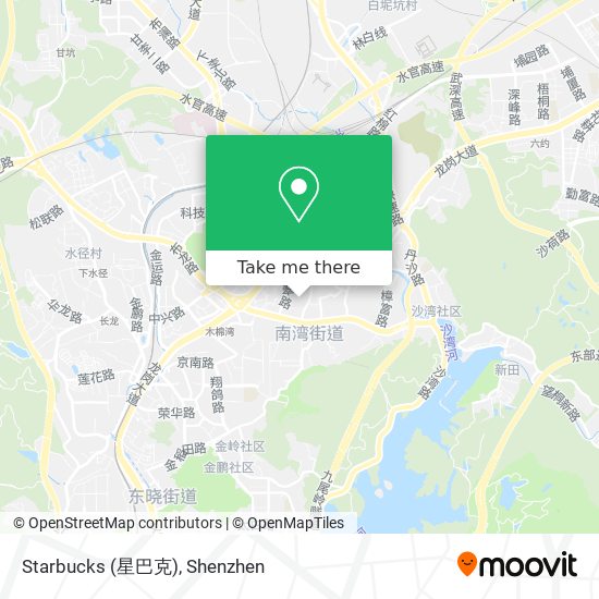 Starbucks (星巴克) map