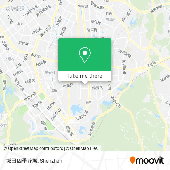 坂田四季花城 map