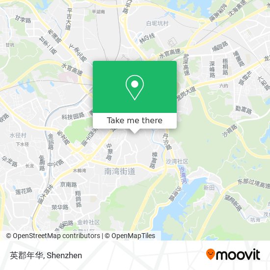 英郡年华 map
