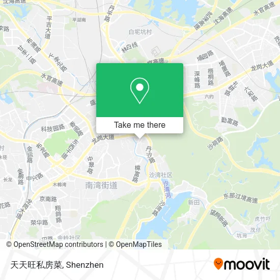 天天旺私房菜 map