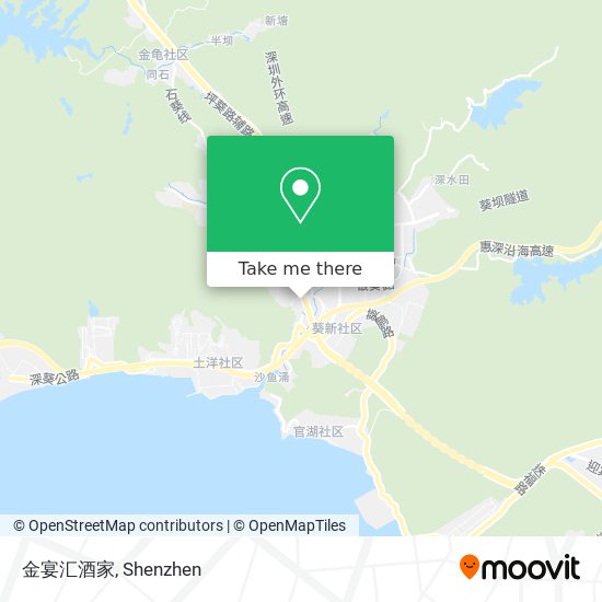 金宴汇酒家 map