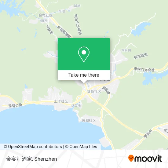 金宴汇酒家 map