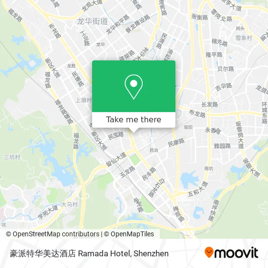 豪派特华美达酒店 Ramada Hotel map