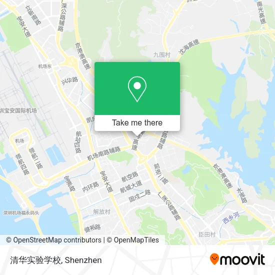 清华实验学校 map