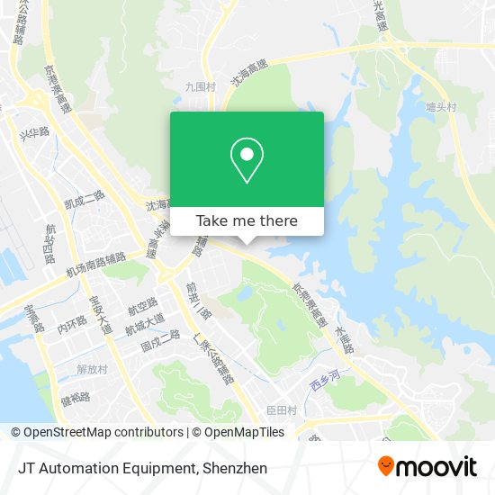 JT Automation Equipment map