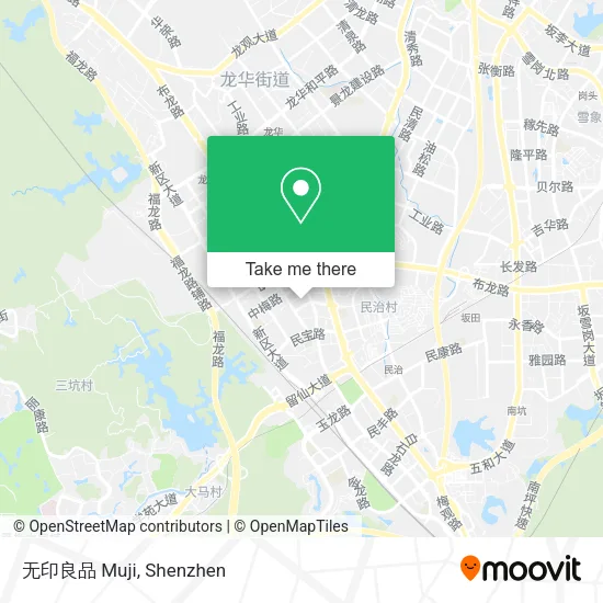 无印良品 Muji map