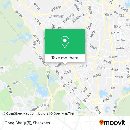 Gong Cha 貢茶 map