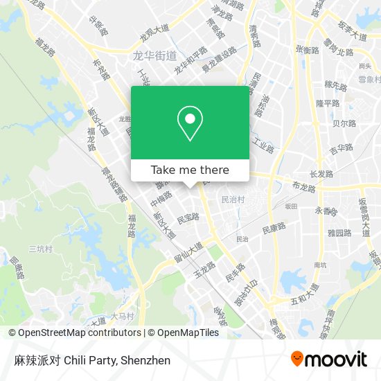 麻辣派对 Chili Party map