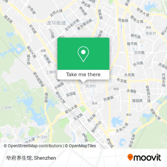 华府养生馆 map