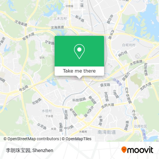 李朗珠宝园 map