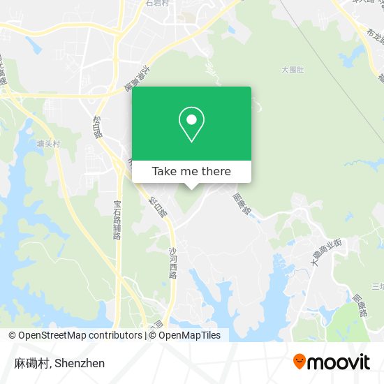 麻磡村 map