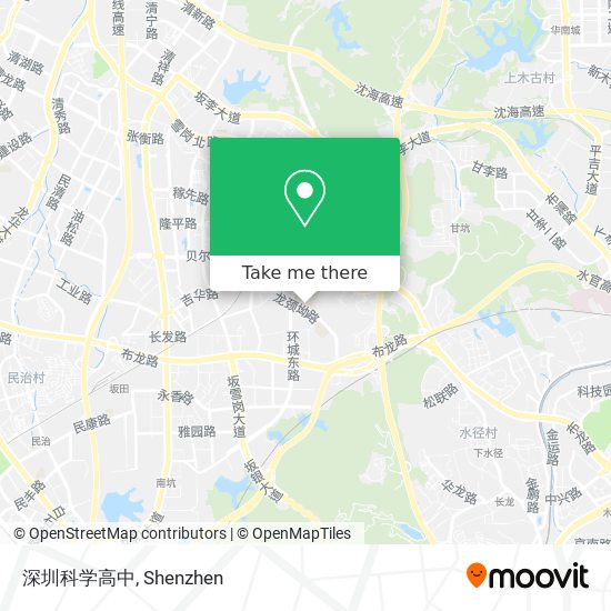 深圳科学高中 map