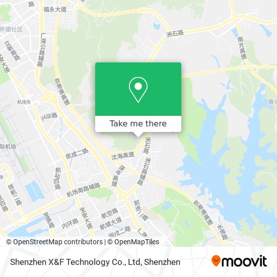 Shenzhen X&F Technology Co., Ltd map