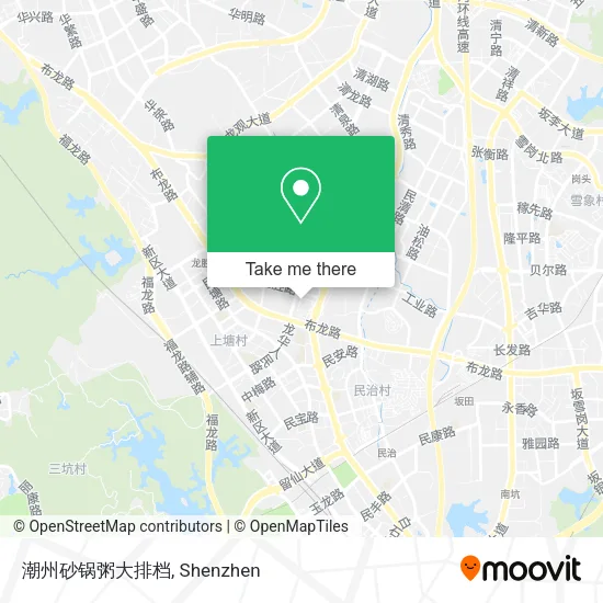 潮州砂锅粥大排档 map