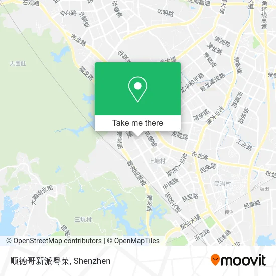 顺德哥新派粤菜 map