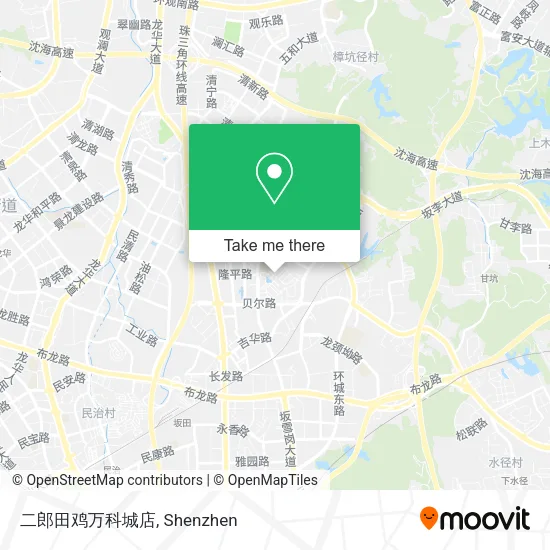 二郎田鸡万科城店 map