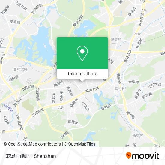 花慕西咖啡 map