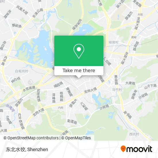 东北水饺 map