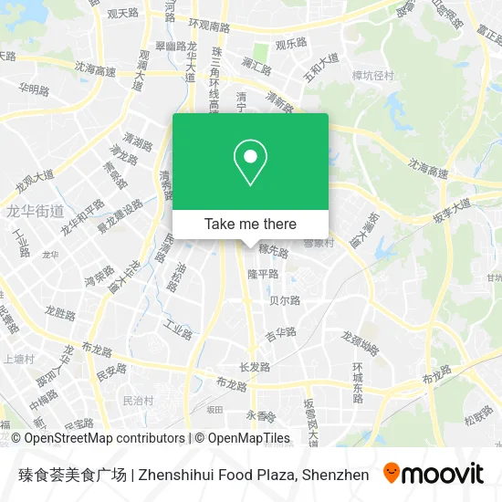 臻食荟美食广场 | Zhenshihui Food Plaza map