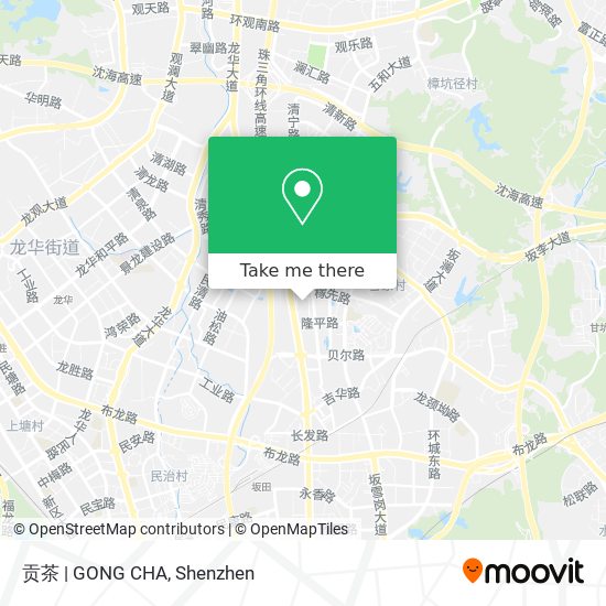贡茶 | GONG CHA map