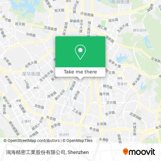 鴻海精密工業股份有限公司 map
