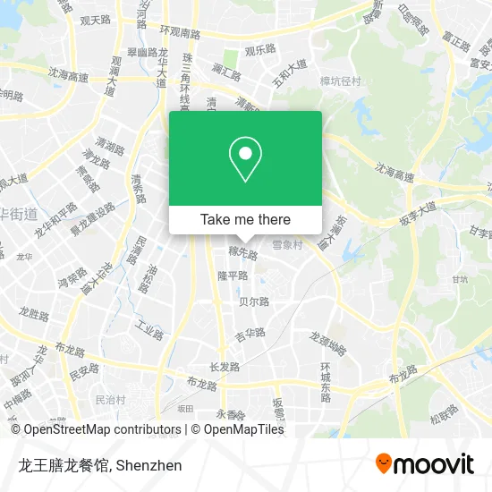 龙王膳龙餐馆 map