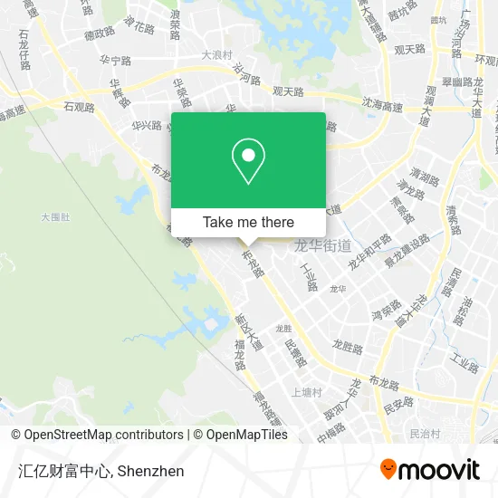 汇亿财富中心 map