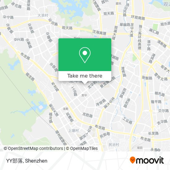 YY部落 map