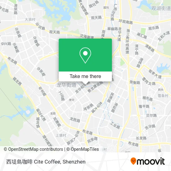 西堤島咖啡 Cite Coffee map