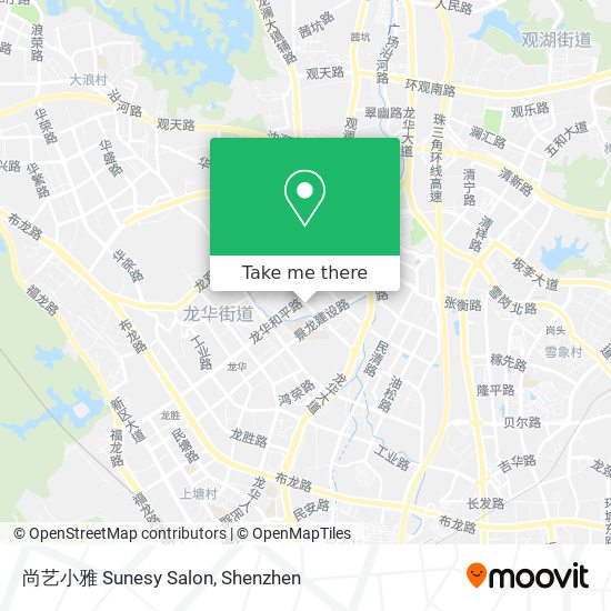 尚艺小雅 Sunesy Salon map