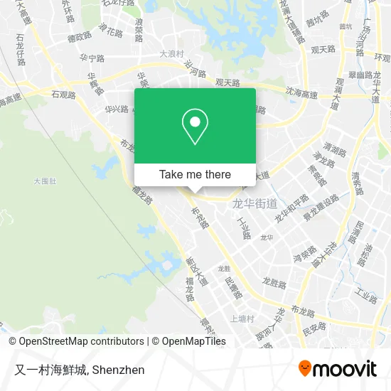又一村海鮮城 map