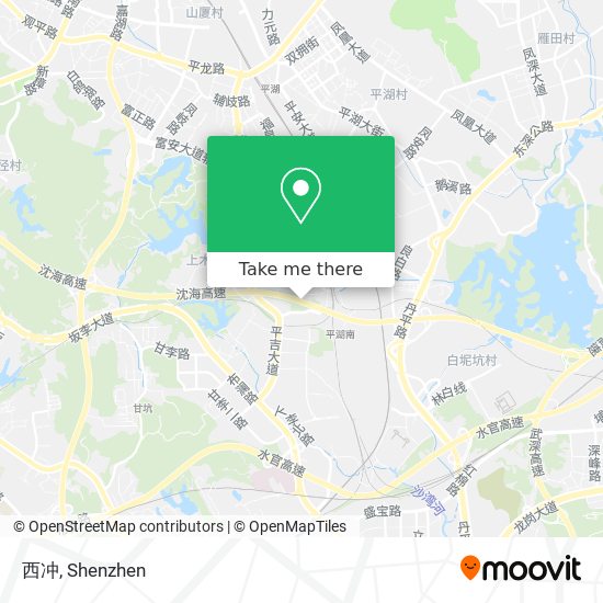 西冲 map