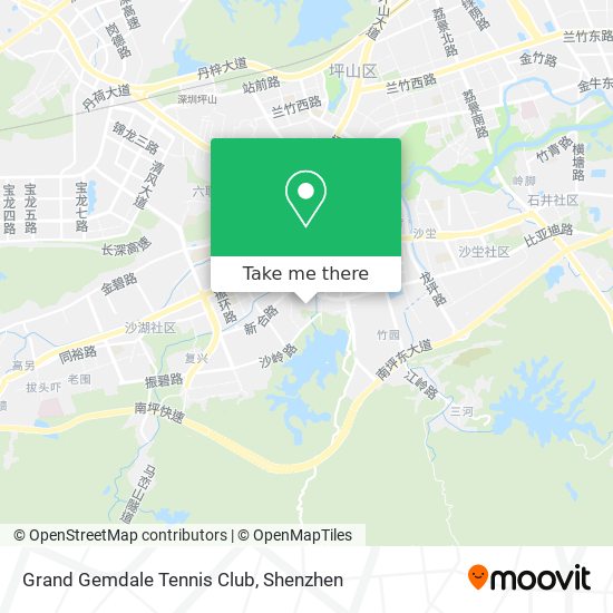 Grand Gemdale Tennis Club map