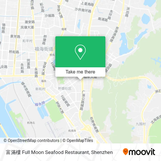 富滿樓 Full Moon Seafood Restaurant map