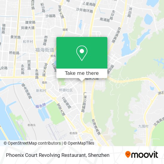 Phoenix Court Revolving Restaurant map