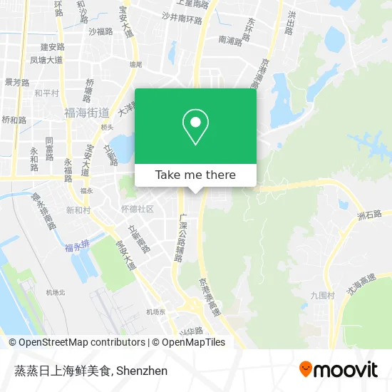 蒸蒸日上海鲜美食 map