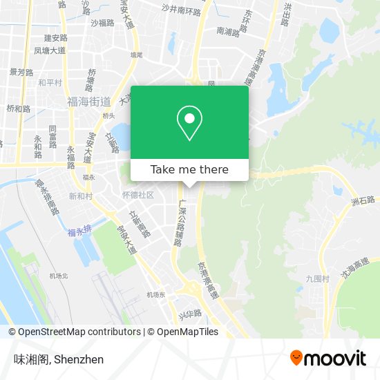 味湘阁 map